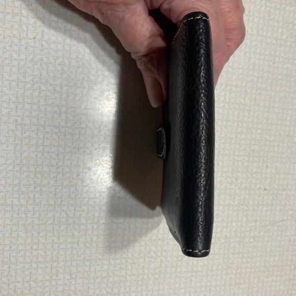 EUC Brighton Black Pebble Leather Wallet - Picture 3 of 8